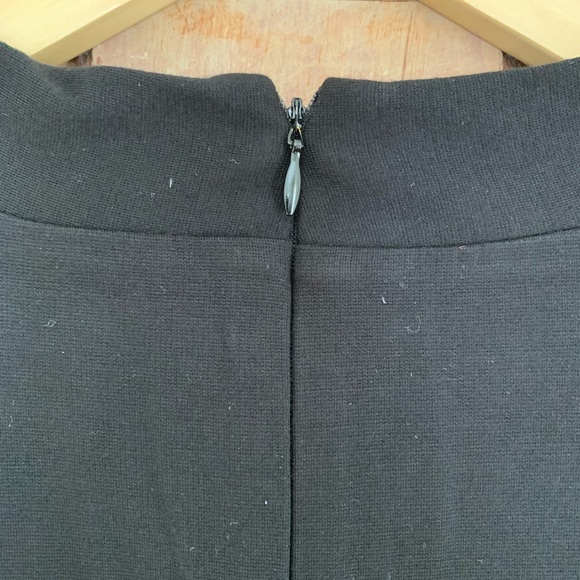 Felicity & Coco (Anthropologie) | black structured hourglass dress | sz XL - Picture 6 of 7